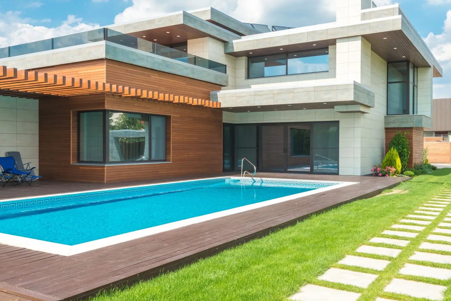 Swimming pool built in Warners Bay, NSW